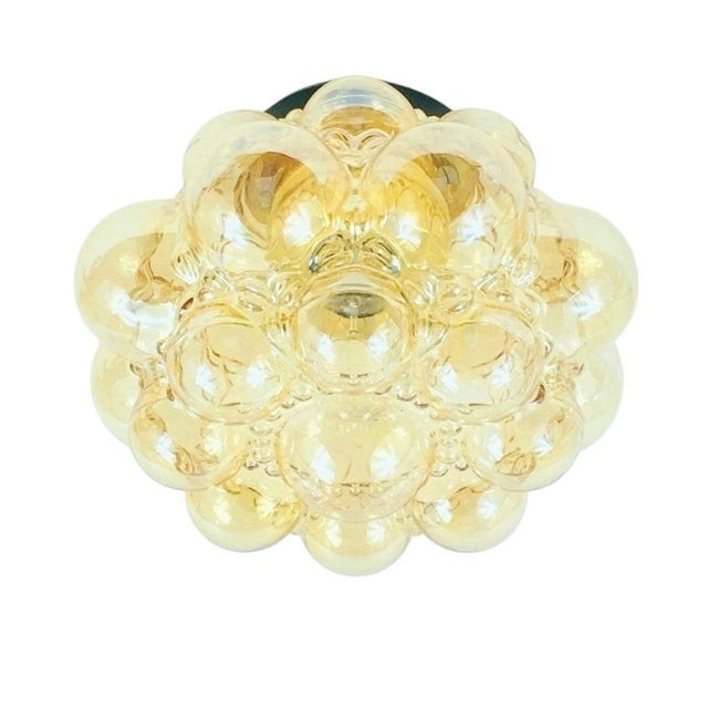 1 of 3 bubble glass ceiling lights designed by helena tynell for limburg, germany's leading glasswork, renowned for its...