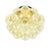 1 of 3 bubble glass ceiling lights designed by helena tynell for limburg, germany's leading glasswork, renowned for its...