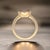 Natural Amethyst Diamond Ring Size 6.5 14k Y Gold 1.87 TCW Certified For Sale - Image 11 of 11
