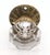 Traditional Antique Octagon Clear Glass Brass Dummy Door Knob For Sale - Image 3 of 5