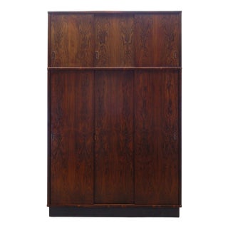 Danish Rosewood Wardrobe, 1970s For Sale