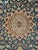 Vintage Persian Nain Area Rug, Hand-Knotted Wool & Silk, Floral Pattern, 6x9, Royal Blue & Ivory For Sale - Image 14 of 16