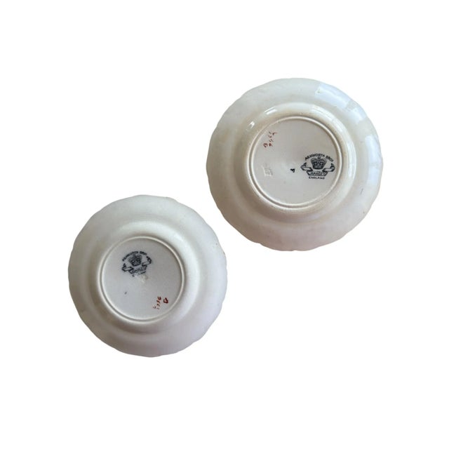 Ceramic Chinoiserie Polychrome Small Plates - a Pair For Sale - Image 7 of 7