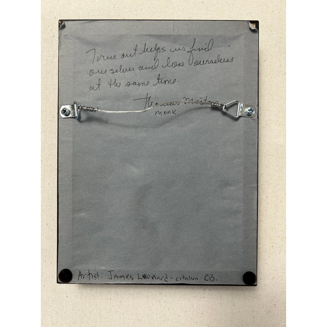 "Untitled" Abstract Minimalism Painting by James C. Leonard For Sale - Image 10 of 11