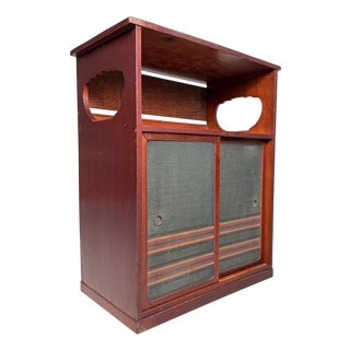 Small Japanese Chadansu Cabinet with Sliding Doors, Japan, 1930s For Sale