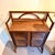 Wood Vintage Faux Bamboo Glass Display Cabinet For Sale - Image 7 of 10