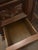 1990s Traditional Carved Wood 2-Drawer End Table / Nightstand For Sale - Image 12 of 14