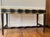 Mid-Century Modern Ebonized Hollywood Regency Desk/Table with Gilding For Sale - Image 3 of 7