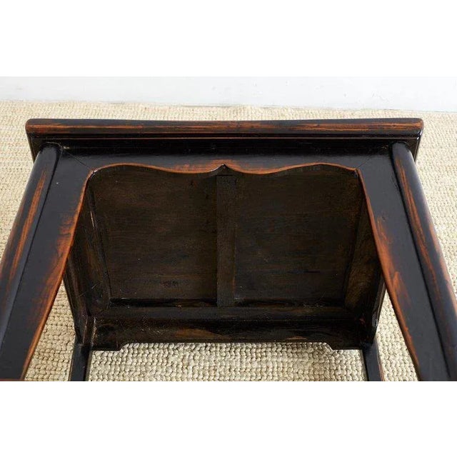 Chinese Yoke Back Official's Hat Chairs - a Pair For Sale - Image 9 of 13