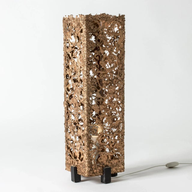 Mid-Century Swedish Copper Floor Lamp For Sale - Image 9 of 9