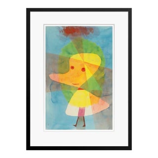 Paul Klee 'Small Garden Ghost' Archival Pigment Print Framed in Black For Sale