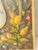 Gorgeous 20 Th C Italian Handpainted Mirror With Fruits Floweers For Sale - Image 10 of 10