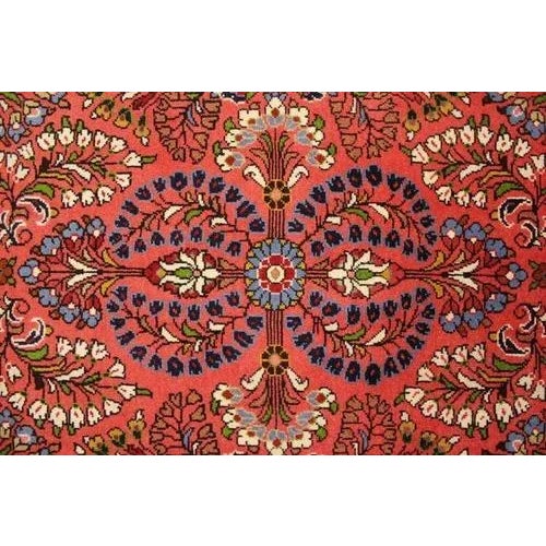 Middle East Rug with Colorful Floral Motifs For Sale - Image 8 of 11