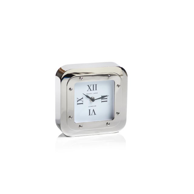 Versatile and intricate, the Mark Lane Table Clock is an eye-catching addition to your home decor. Made of steel, its...