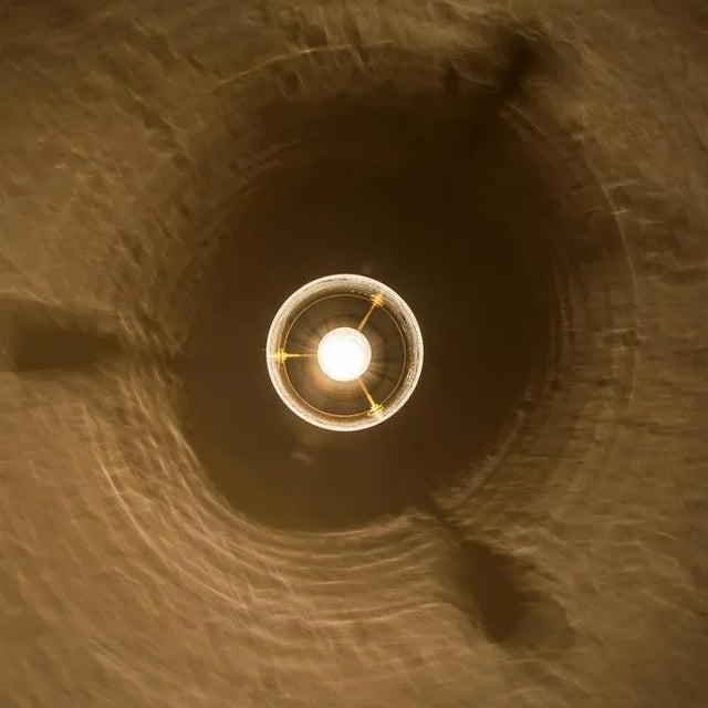 Large Brass and Glass Pendant from Glashütte Limburg, 1970s For Sale - Image 16 of 18