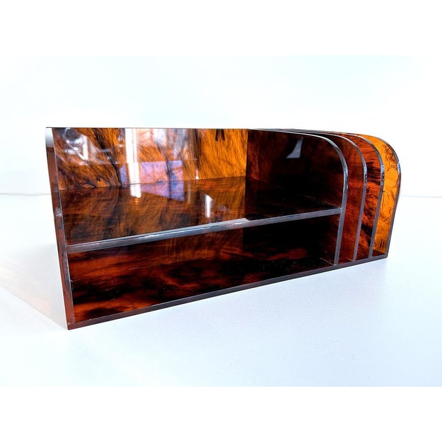 Space Age Acrylic Glass Organizer, 1970s For Sale - Image 11 of 17