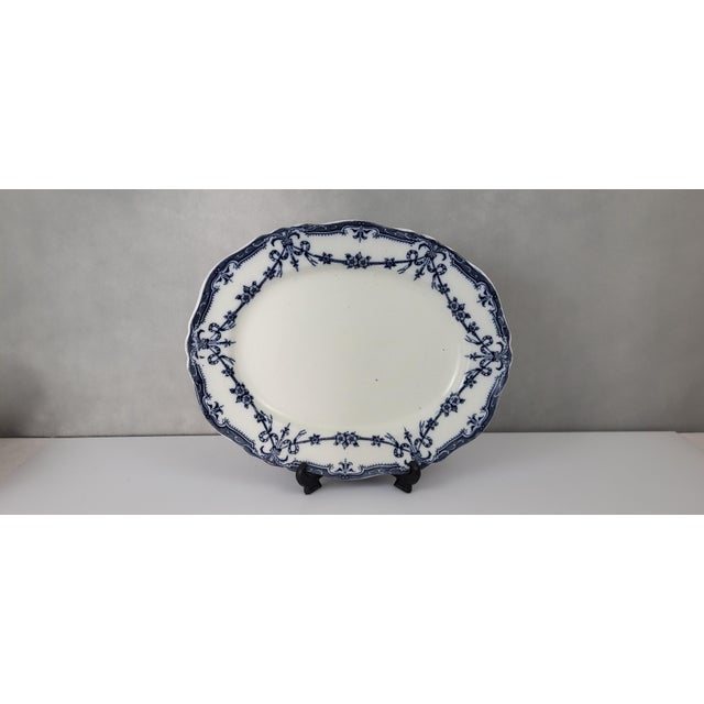 Antique English Porcelain Dishes by Alexis Adderley, 1890s, Set of 2 For Sale - Image 8 of 9