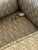 Vintage Reproduction Camelback Newly Upholstered Sofa With Coordinating Custom Blue Velvet Accent Pillows For Sale In San Diego - Image 6 of 12