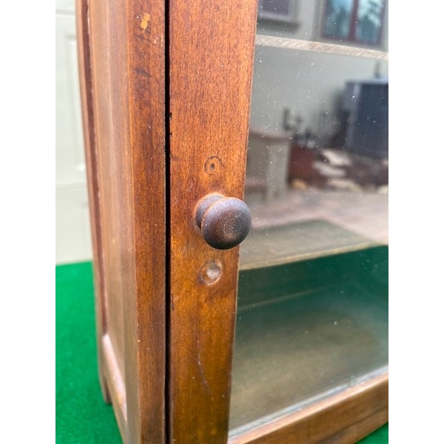 Wood Late 19th Century Early American Display Cabinet For Sale - Image 7 of 13
