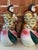 Mid-20th Century Chinoiserie Porcelain Monkey & Longevity Peach Figurines - Pair For Sale In Richmond - Image 6 of 13
