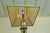 Brass 1990s Pine Cone Top Brass Column Lamp W/ Shade For Sale - Image 8 of 8