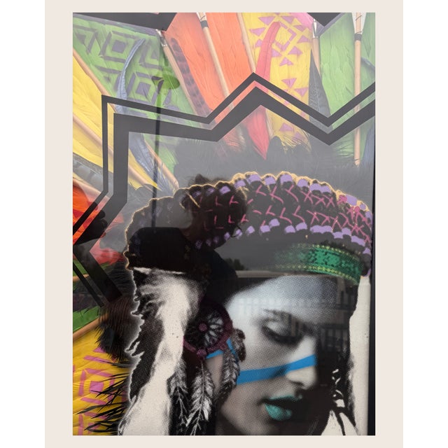 Static are a British street artist team comprising Craig Evans and Tom Jackson. This large original painting is signed and...