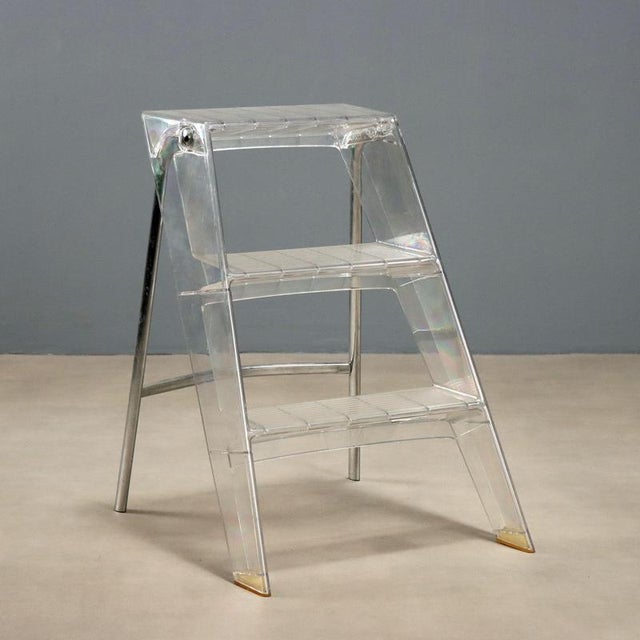 Upper Ladder attributed to Alberto Meda and Paolo Rizzato for Kartell For Sale - Image 11 of 11