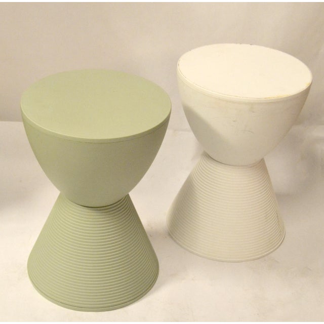 Mid-Century Modern Vintage Philippe Starck Prince Aha Stool Kartell Style Cream Beige Mid-Century Modern For Sale - Image 3 of 10