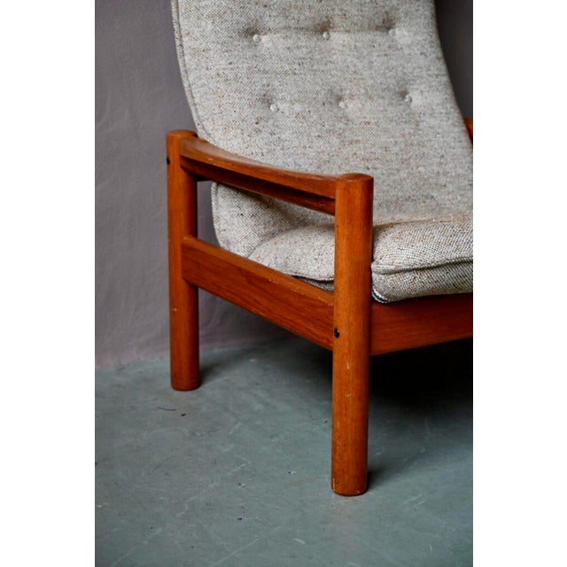 Danish Teak Armchair from Domino Möbler, 1960s For Sale - Image 11 of 18