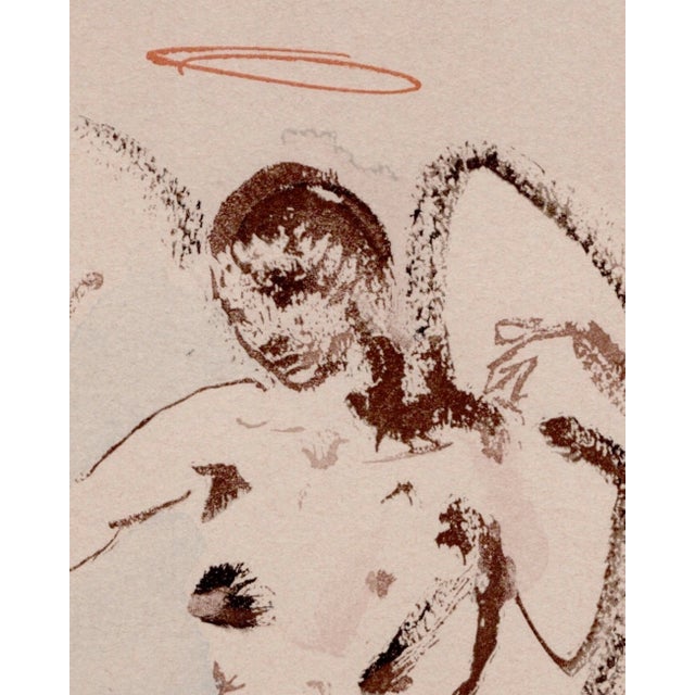 Salvador Dali, The Faithful Angels, 1964, Woodcut For Sale - Image 6 of 9