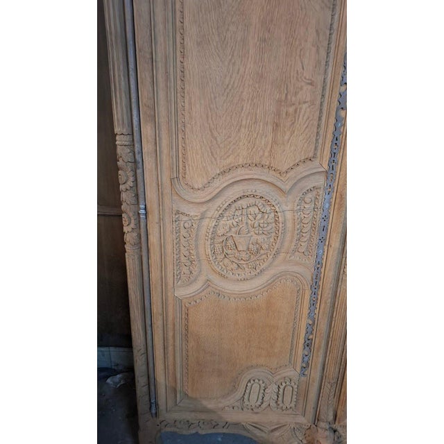 Norman Wedding Wardrobe in Wood, 1800s For Sale - Image 10 of 12