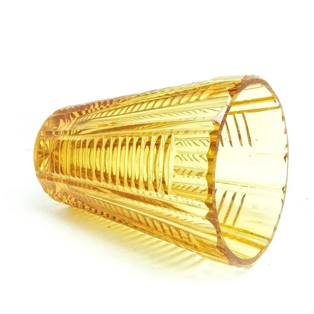 1930s Polish Art Deco Vase from Josephine Glassworks, 1930s For Sale - Image 5 of 10