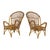 Vintage Rattan Armchairs and Table, 1960s, Set of 3 For Sale - Image 14 of 18