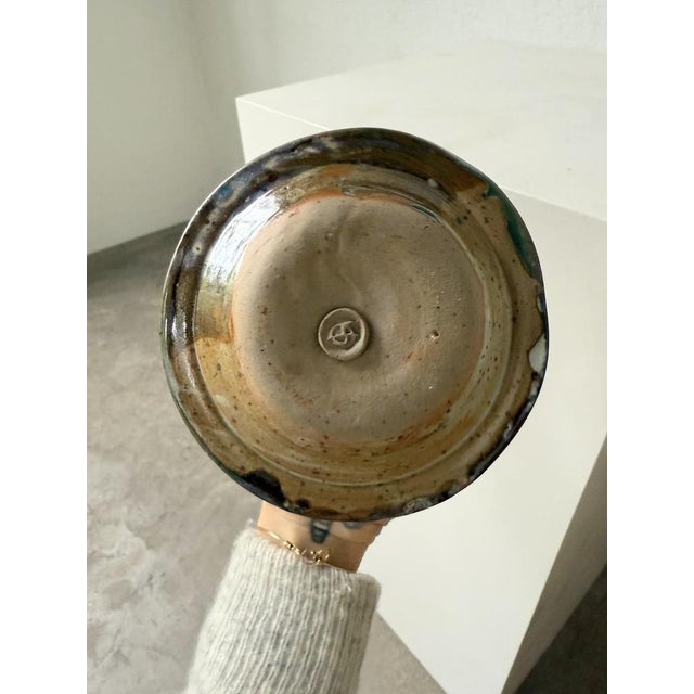 Ceramic Bowl with Handles Yvon Gauchot, 1960s For Sale - Image 16 of 18