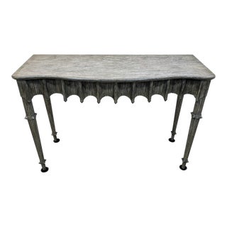 Artaross Console "William Yeoward " Collection in Greyed Oak For Sale