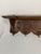 Early 20th Century Antique French Oak Wall Shelf Coat and Hat Rack For Sale - Image 5 of 18