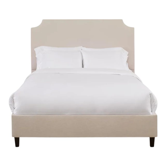 This listing is for the headboard only, and does not include the bedframe with the purchase. From Chairish's line of...