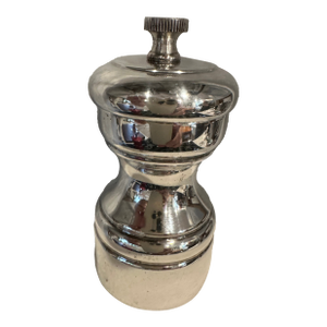 Late 20th Century Sterling Silver Pepper Mill - Elevate Every Meal!