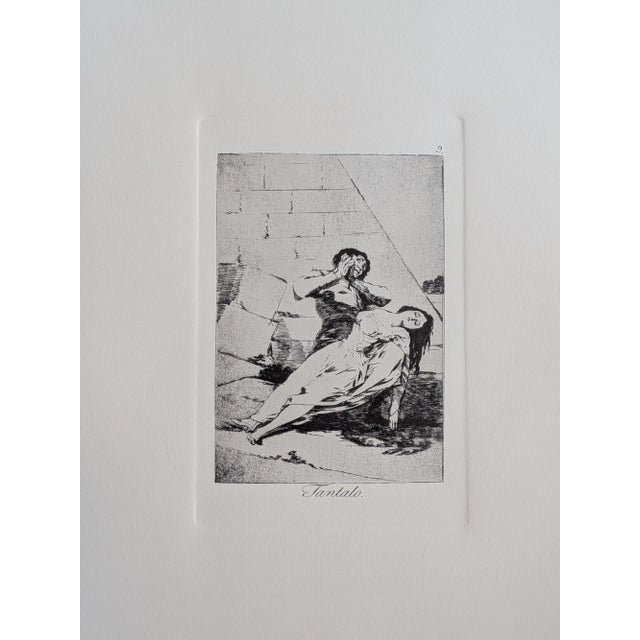 Francisco de Goya, Los Caprichos, Plate 9, Etching For Sale - Image 4 of 4