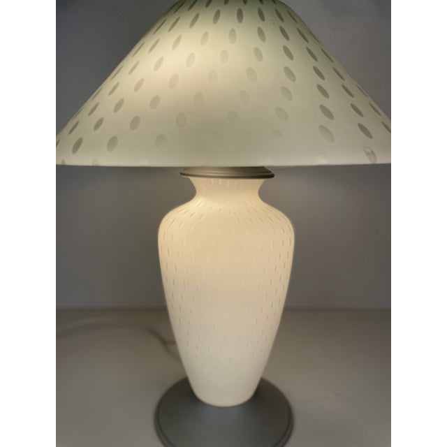 Murano Glass Table Lamp, 1990s For Sale - Image 3 of 16