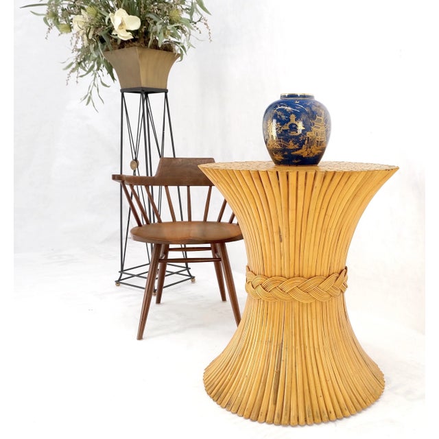 Sheath of "Wheat" Style Round Base for Round Glass Dining Conference Table For Sale - Image 6 of 10