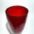 Art Deco MCM Ruby Red Hand-Blown Studio Art Glass Vase 13'' Signed by Robert Eickholt 70s For Sale - Image 3 of 6