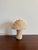 Handmade Beige Table Lamp: Mashroom Shape Ceramic Lamp in Modern Interior Style For Sale - Image 4 of 5