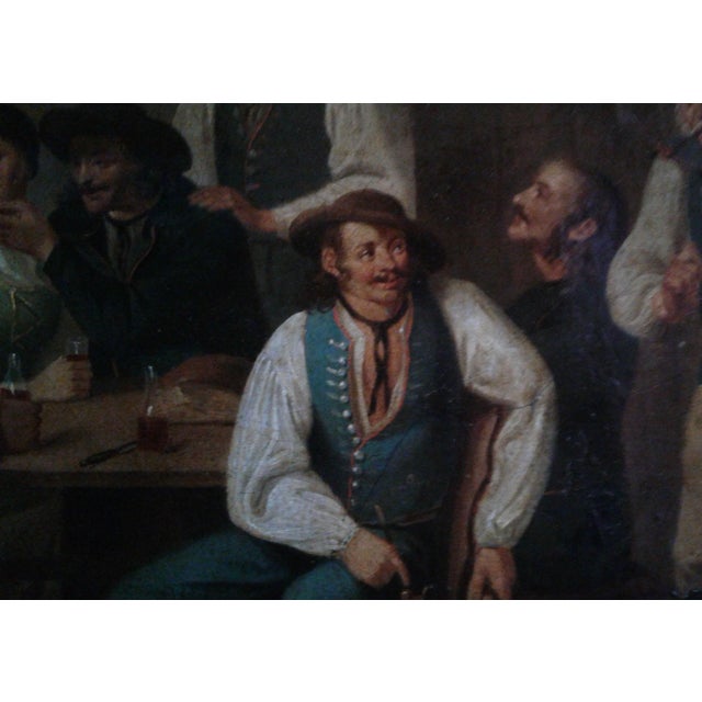 Happy Group by Franz Defregger (Austrian 1835-1921) 19th Century Painting For Sale - Image 4 of 10