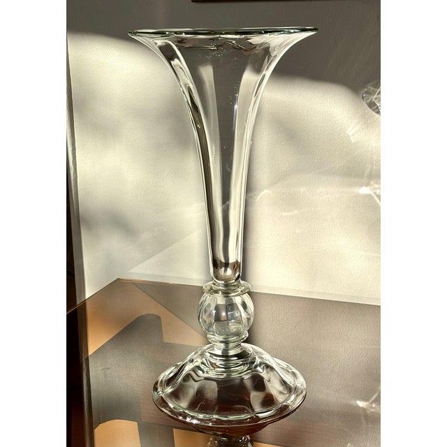 Cornet Vase by Legras Et Cie., 1800s For Sale - Image 6 of 18