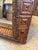 Late 20th Century American Folk Art Tramp Art Carved Wood Wall Mirrors, a Pair For Sale In Miami - Image 6 of 6