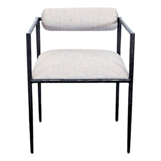 Pewter Custom Dining Chair For Sale