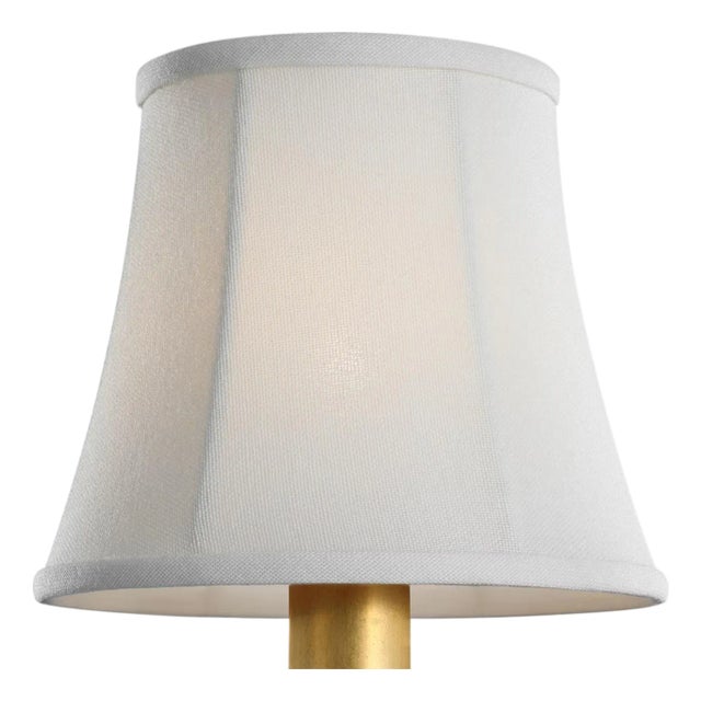 Visual Comfort Signature 6" Linen Soft Empire Shade For Sale