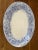 1980s 1980s Blue & White Grapes Majolica Serving Platter, Made in Portugal For Sale - Image 5 of 7