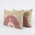 Mid-Century Modern Uzbek Suzani Lumbar Pillow Cover 14'' X 22'' - Set of Two For Sale - Image 3 of 4